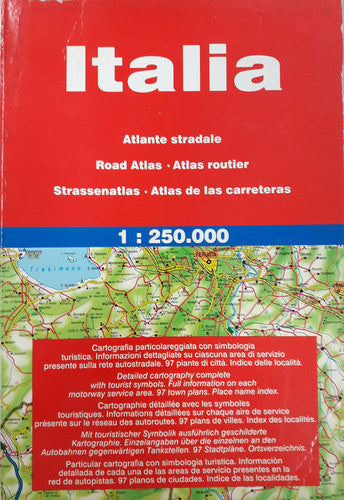 Italy National Road Atlas: With 106 Town Plans and Full Index