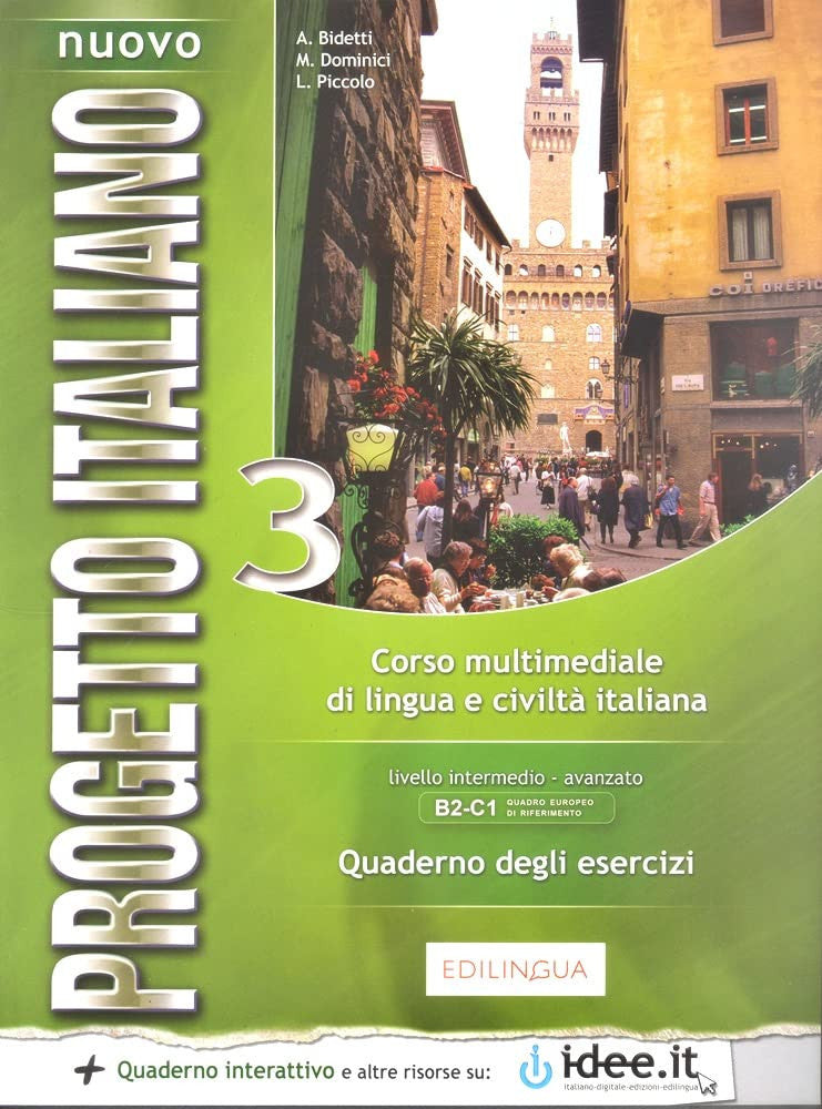 Nuovo Progetto Italiano: Quaderno Degli Esercizi 3, Level B2-C1