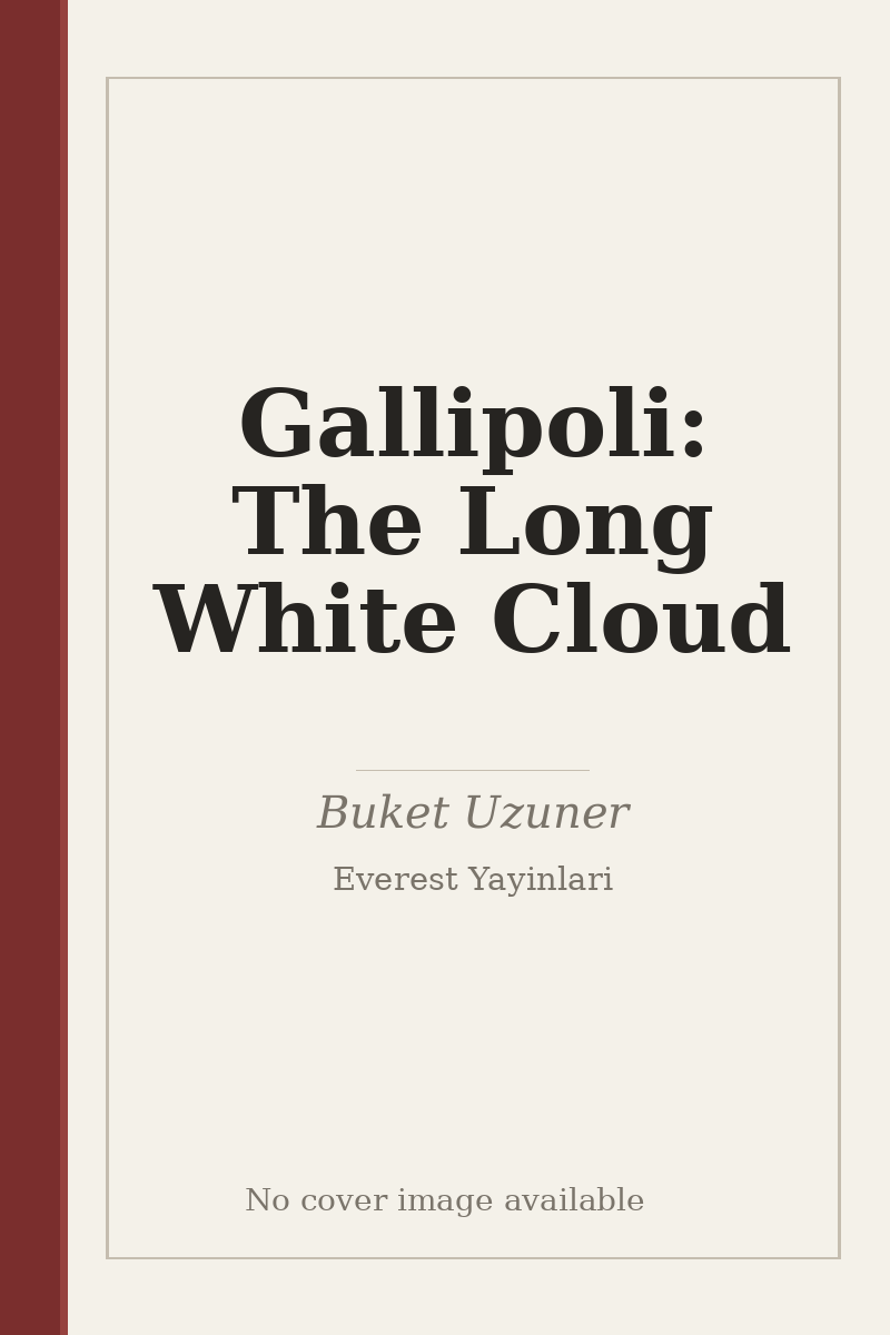 Gallipoli: The Long White Cloud - no cover image available