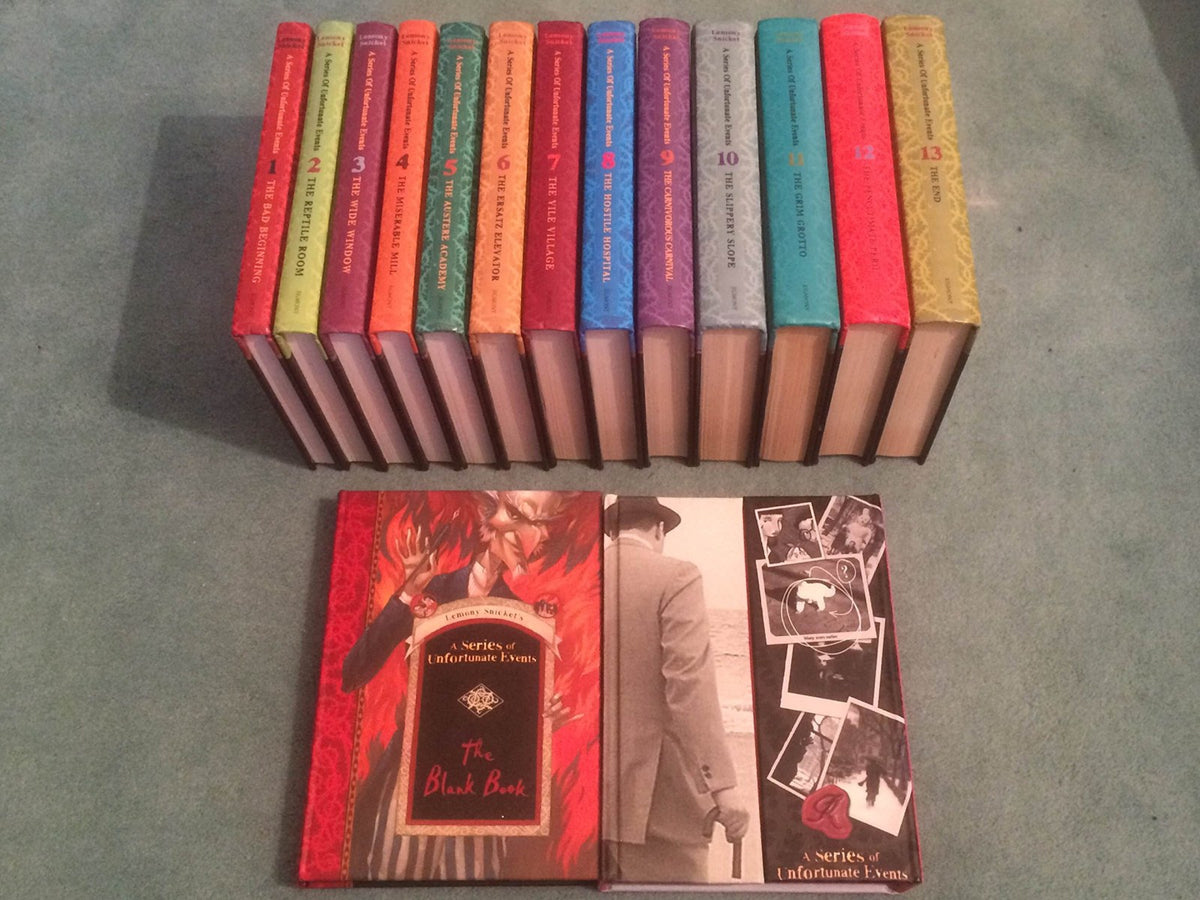 A Series of Unfortunate Events. 13 volume boxed set