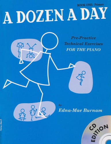 A Dozen A Day: Book One - Primary Edition (Book And CD). Sheet Music, CD for Piano
