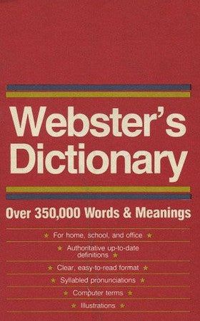 Webster's Dictionary: Over 350,000 Words & Meanings