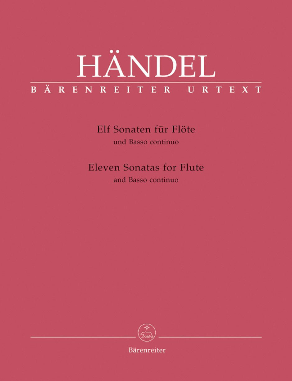 Eleven Sonatas for Flute and Basso Continuo (Flute & Piano)