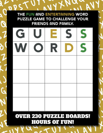 Wordle Game Boards: 120 pages of Wordle boards that lets you play with friends