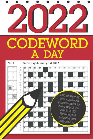 Codeword a Day 2022: 366 dated codeword puzzles