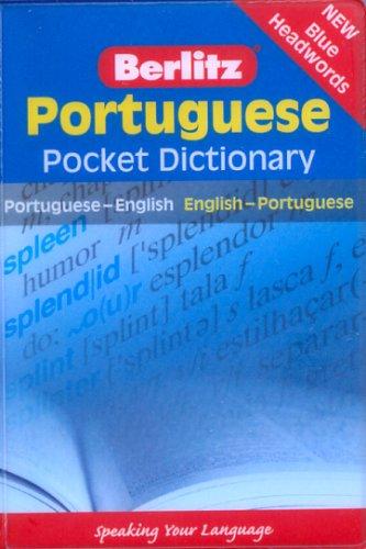 Berlitz: Portuguese Pocket Dictionary: Portuguese-Englsih English-Portuguese (Berlitz Pocket Dictionary)