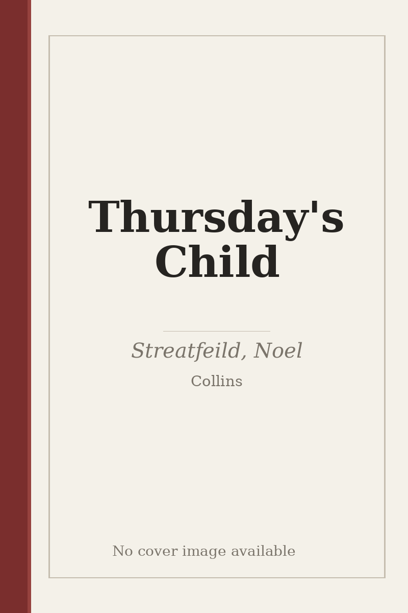 Thursday's Child - no cover image available