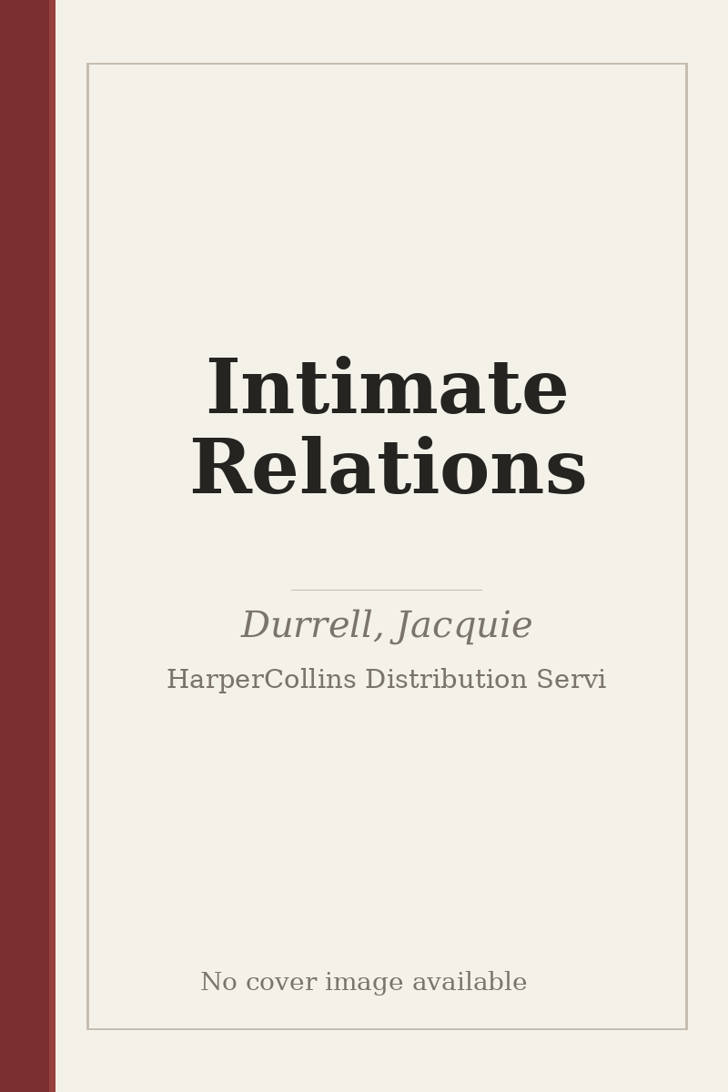 Intimate Relations - no cover image available