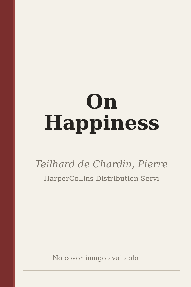 On Happiness - no cover image available