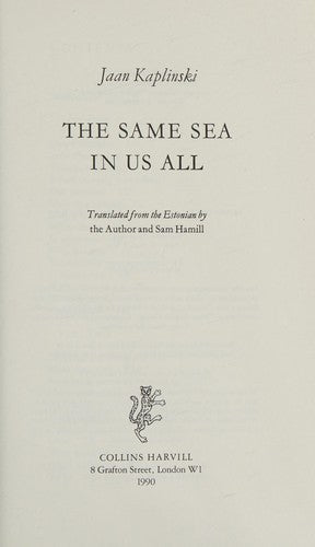 Same Sea in Us All