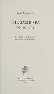 Same Sea in Us All