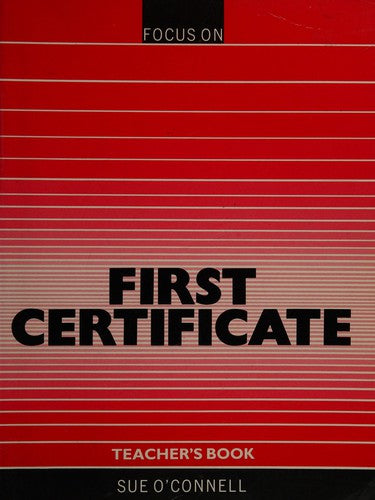 Tchrs' (Focus on First Certificate)