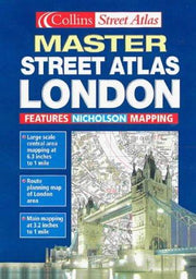 London Master Street Atlas (Collins street atlas)