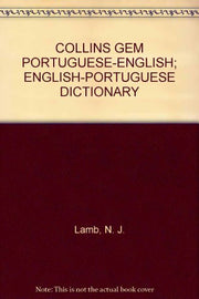 English-Portuguese, Portuguese-English Dictionary (Gem Dictionaries)