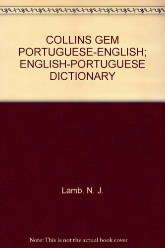 English-Portuguese, Portuguese-English Dictionary (Gem Dictionaries)