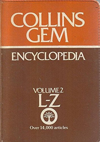 L-Z (v. 2) (Gem Dictionaries)