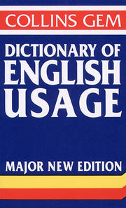 Dictionary of English Usage (Collins Gem)
