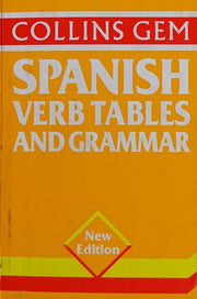 Collins Gem Spanish Verb Tables and Grammar