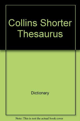 Collins Shorter Thesaurus