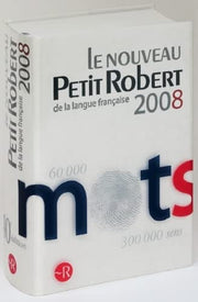 Le Petit Robert: de la langue Français