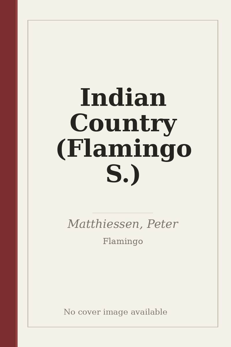 Indian Country (Flamingo S.) - no cover image available