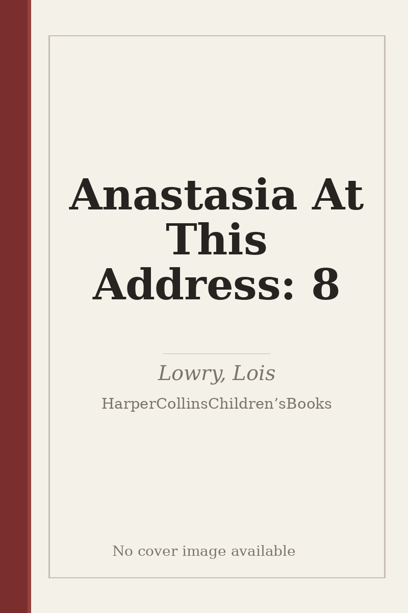 Anastasia At This Address: 8 - no cover image available
