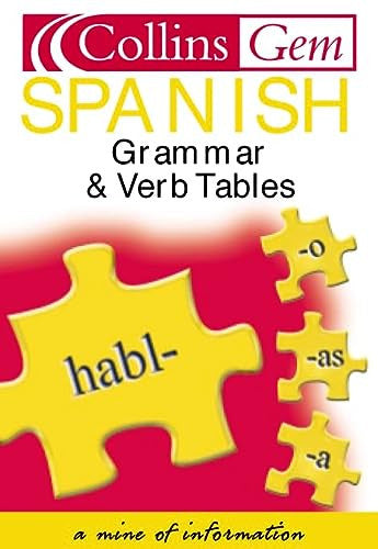 Spanish Grammar and Verb Tables (Collins Gem)