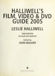 Halliwell's Film, Video and DVD Guide 2005