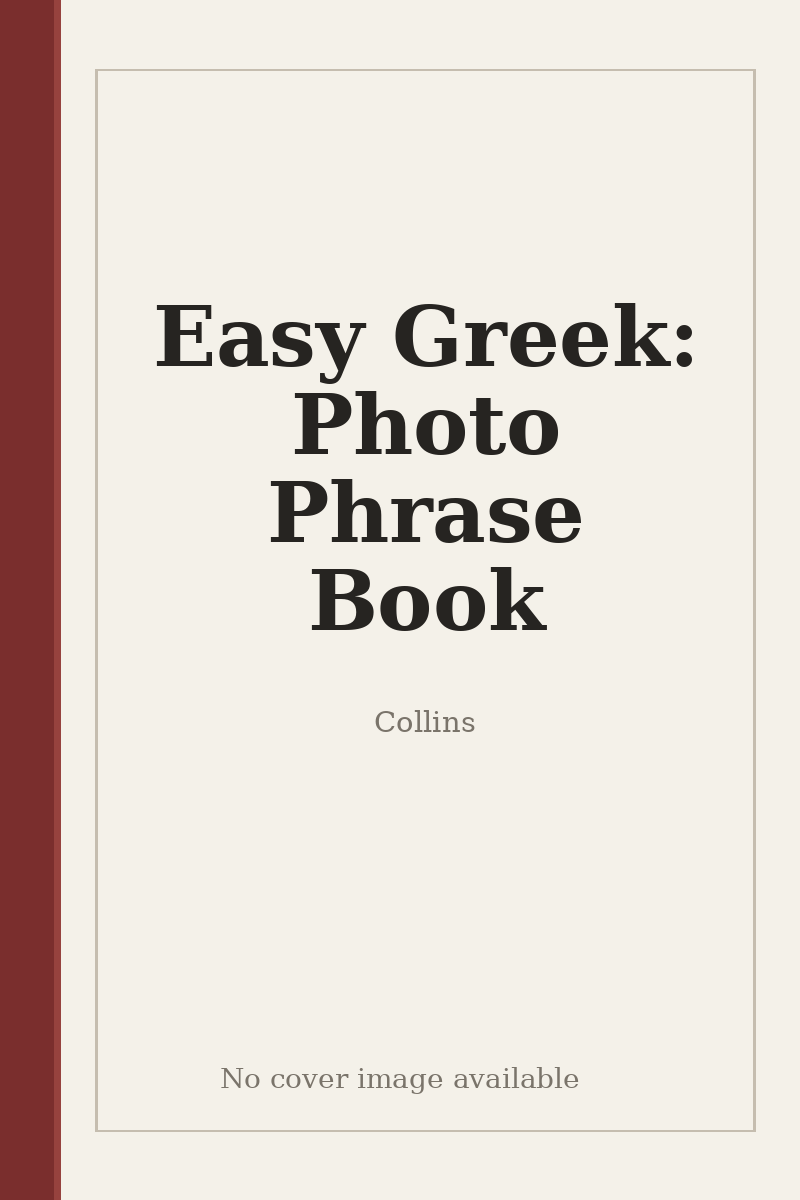 Easy Greek: Photo Phrase Book - no cover image available