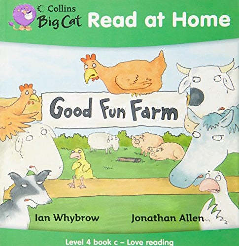 Collins Big Cat Read at Home – Good Fun Farm: Level 4 book c – Love reading