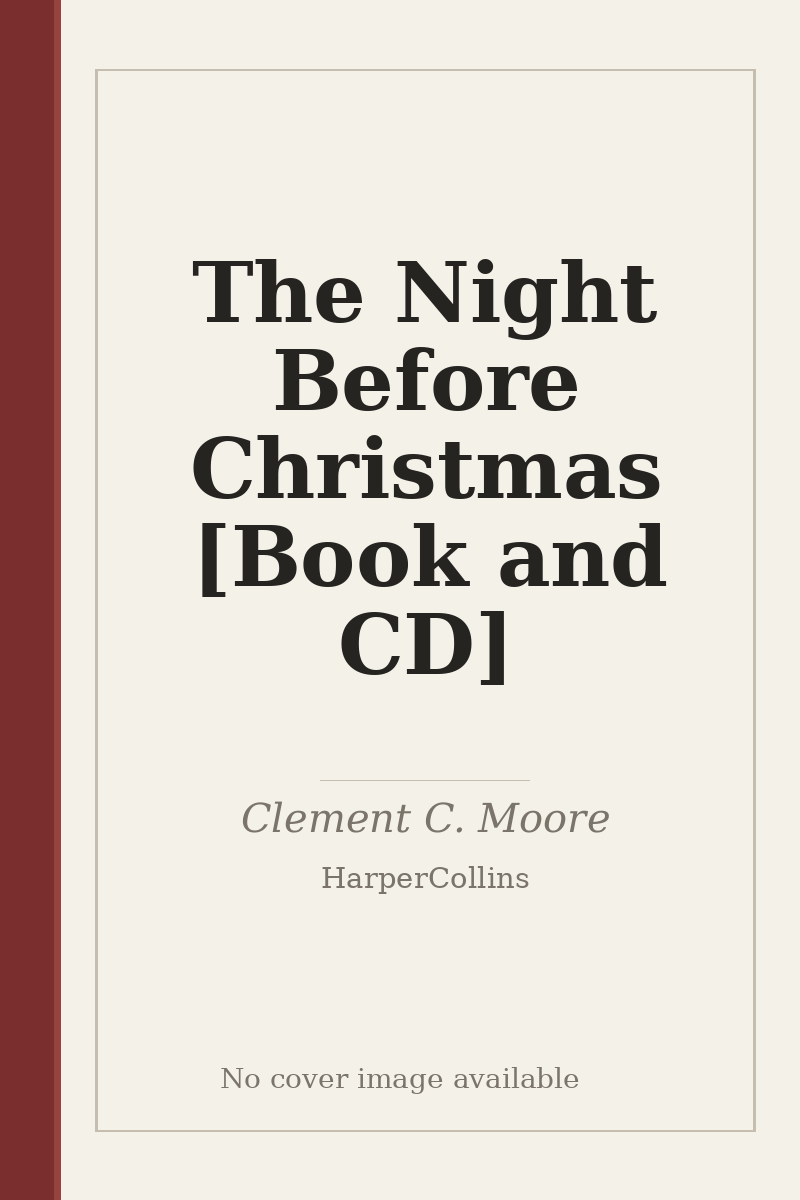 The Night Before Christmas [Book and CD] - no cover image available