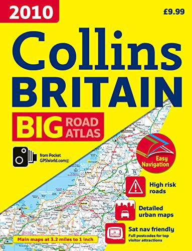 2010 Collins Big Road Atlas Britain