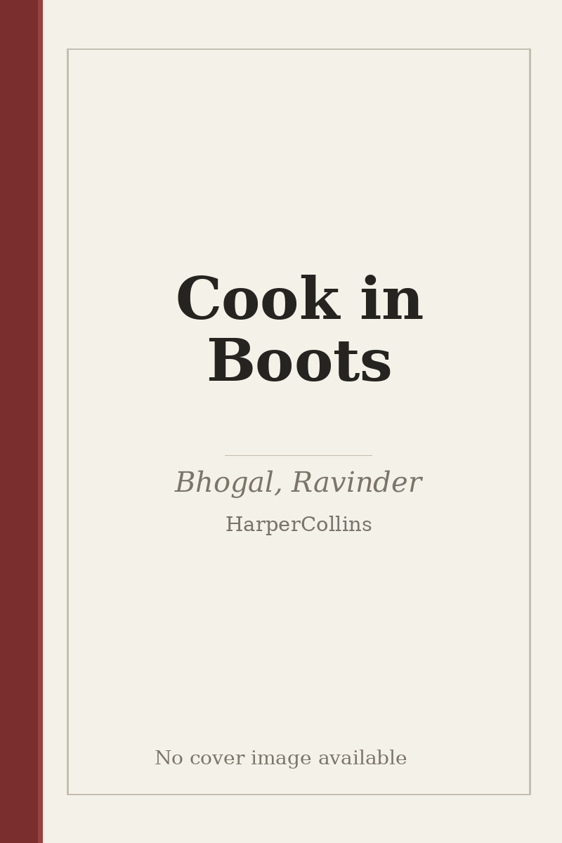 Cook in Boots - no cover image available