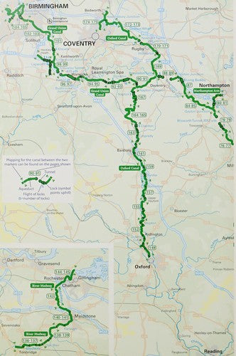 Grand Union, Oxford & the South East No. 1 (Collins Nicholson Waterways Guides)