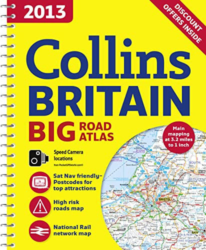 2013 Collins Big Road Atlas Britain (International Road Atlases)