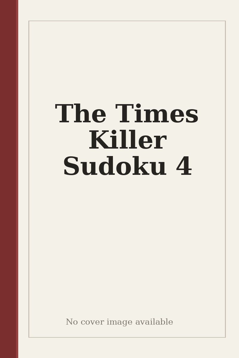 The Times Killer Sudoku 4 - no cover image available