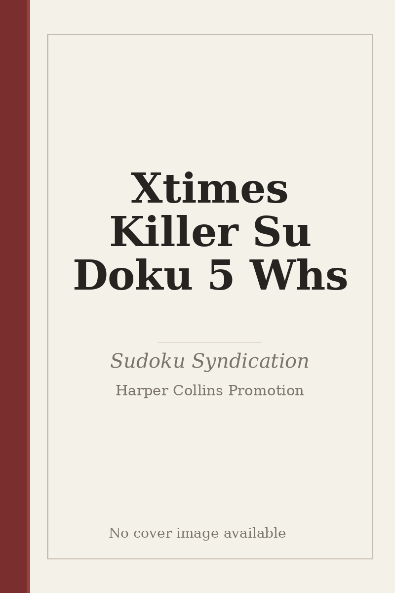 Xtimes Killer Su Doku 5 Whs - no cover image available