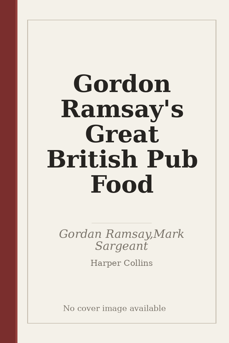 Gordon Ramsay's Great British Pub Food - no cover image available