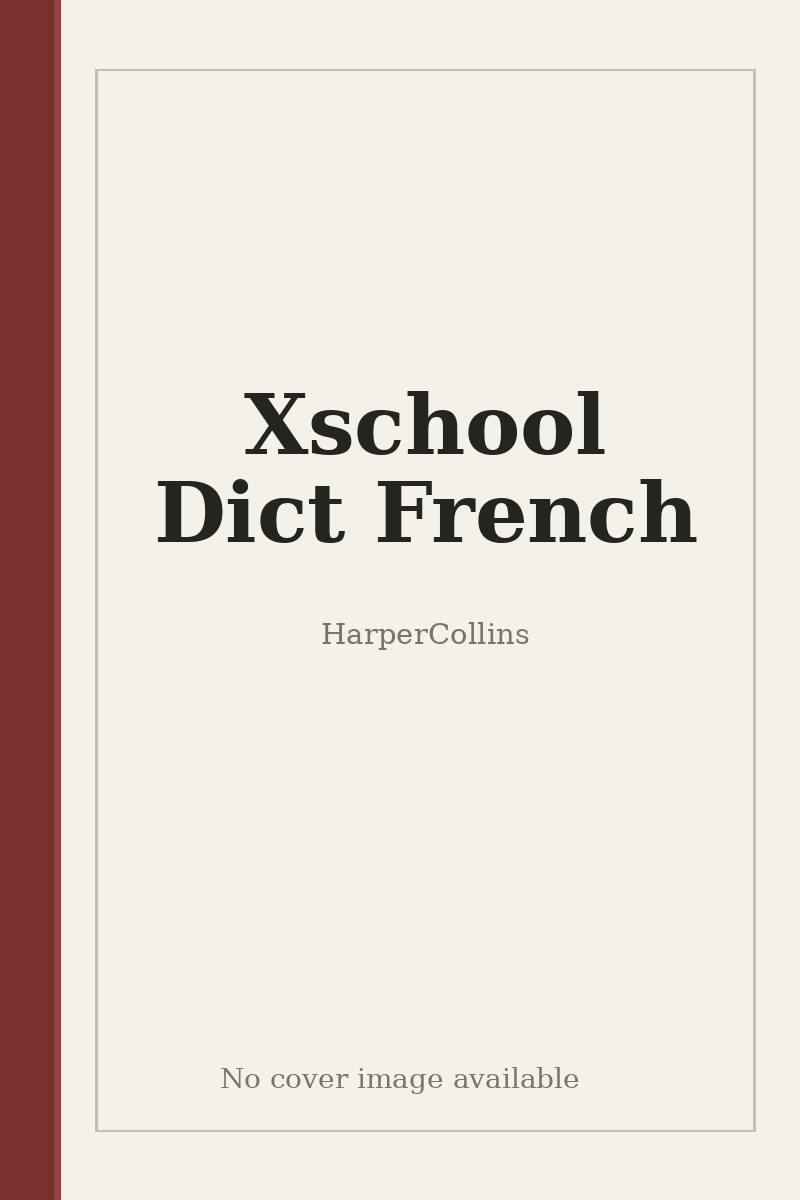 Xschool Dict French - no cover image available