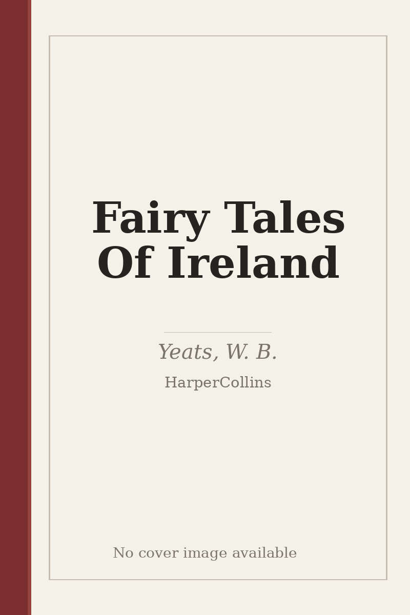 Fairy Tales Of Ireland - no cover image available