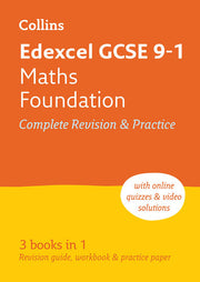 Edexcel GCSE 9-1 Maths Foundation All-in-One Complete Revision and Practice: Ideal for the 2026 and 2027 exams includes online edition, quizzes and video solutions