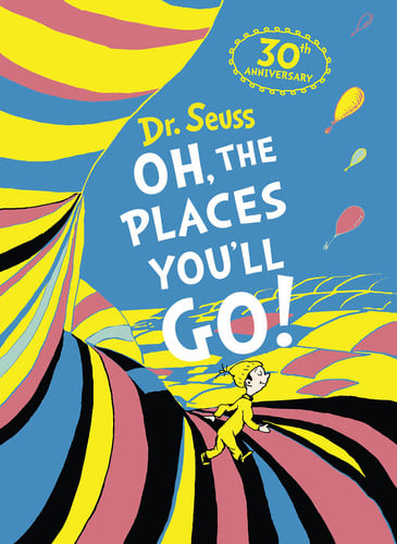 Oh, The Places You'll Go! Deluxe Gift Edition: A beloved Sunday Times bestselling classic adventure book for children ages 3 to 7 (Book & CD) (Dr. Seuss)