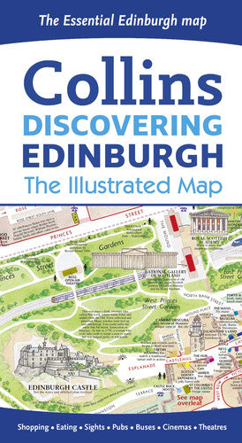 Discovering Edinburgh Illustrated Map