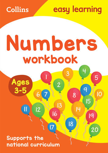 Numbers Workbook Ages 3-5: Prepare for Preschool with easy home learning (Collins Easy Learning Preschool)