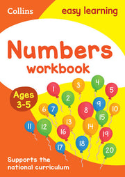 Numbers Workbook Ages 3-5: Prepare for Preschool with easy home learning (Collins Easy Learning Preschool)