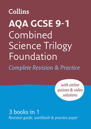 AQA GCSE 9-1 Combined Science Foundation Complete Revision and Practice: Ideal for the 2026 and 2027 exams includes online edition, quizzes and video solutions