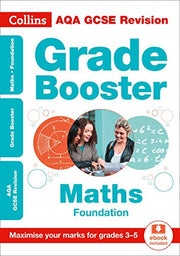 AQA GCSE 9-1 Maths Foundation Grade Booster (Grades 3-5): Ideal for home learning, 2021 assessments and 2022 exams (Collins GCSE Grade 9-1 Revision)