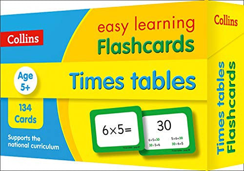 Times Tables Flashcards: Ideal for home learning (Collins Easy Learning KS2)