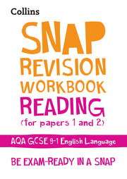 AQA GCSE 9-1 English Language Reading (Papers 1 & 2) Workbook: Ideal for the 2025 exams (Collins GCSE Grade 9-1 SNAP Revision)