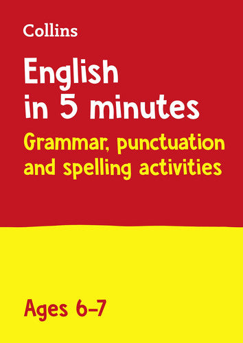 English in 5 Minutes a Day Age 6-7: Ideal for use at home